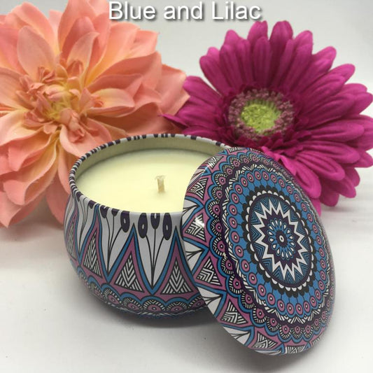 SUN-SOAKED SNAZZY TIN TRIO
