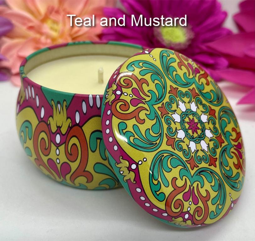 SNAZZY TINS (Ready To Ship) - Jamcat Candles